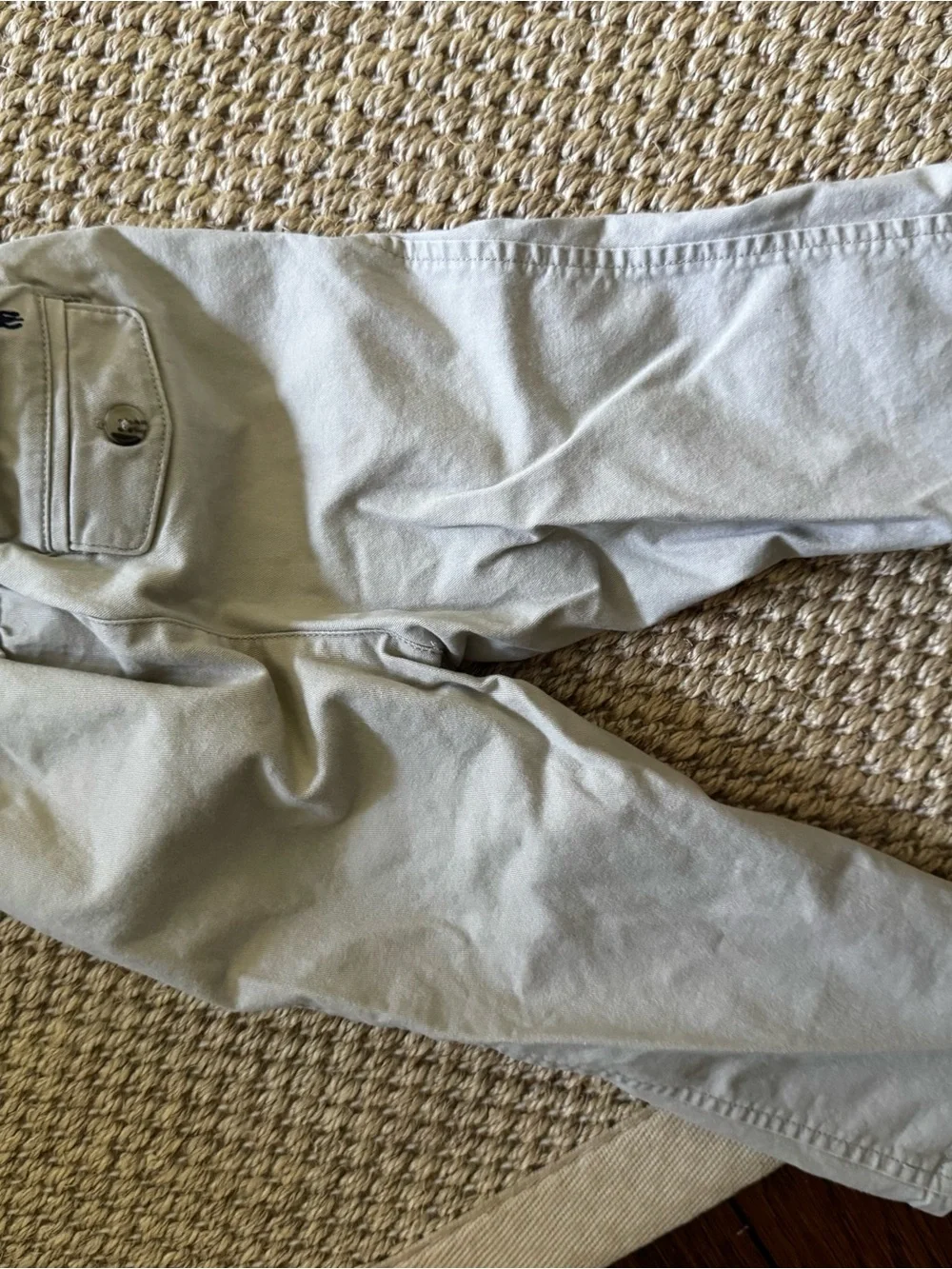 Ralph Lauren Baby Classic Chino Bottoms in Light khaki stone